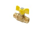 Valfex VF.279.NB3.034.П Кран шаровой ПОДЛОЖКА для ГАЗА 3/4" НР/НР бабочка